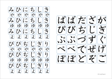 ひらがなの れんしゅう きほん