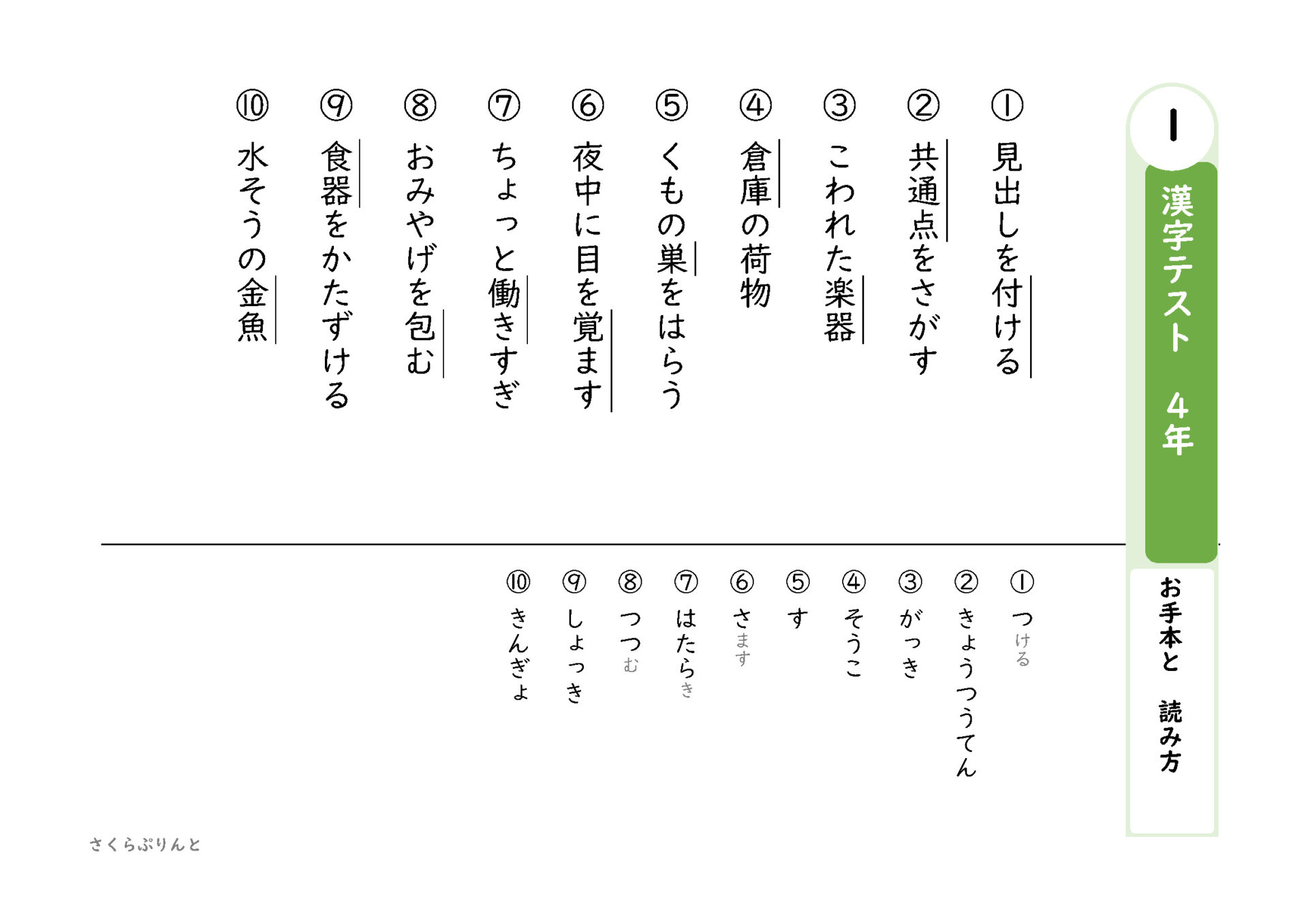 ４年生で習う漢字 漢字テスト なぞり書きドリル 一覧 東京書籍版